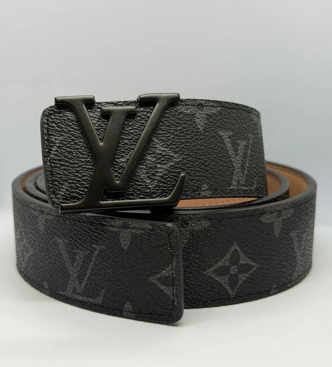 小物 Louis Vuitton / Monogram Belt / BLACK Louis Vuitton Reversible Monogram Belt Black Brown 40mm Size 100
