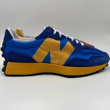 New Balance 327 Blue Orange Yellow Colorblock Size 11 Men's Sneakers MS327LAA