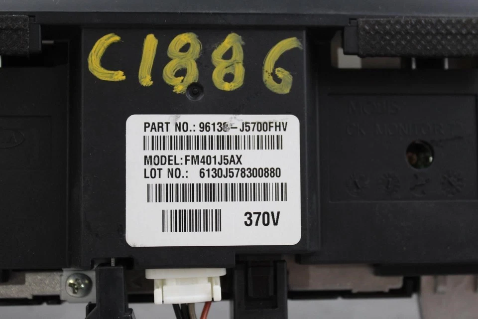 Info-GPS-TV Pantalla Centro Tablero Montado Se Adapta a 15-17 KIA STINGER OEM #41537 Foto 4 de 4