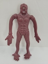 Vintage 1996 UFO Files Toy Concepts Bendable One Eye Alien 5  Bendy Figure