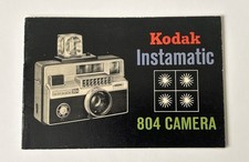 Kodak Instamatic 804 Camera Instruction Manual