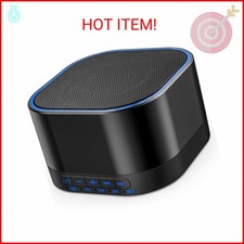 Magicteam White Noise Machine with 20 Non Looping Natural Soothing Sounds Memory