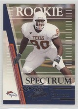 2007 Playoff Absolute Memorabilia Rookie Spectrum Black 81/100 Tim Crowder 1s8
