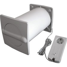 Wallair N37217 Energiespar-Mauerkasten  Kunststoff Passend für Rohr-Durchmess...