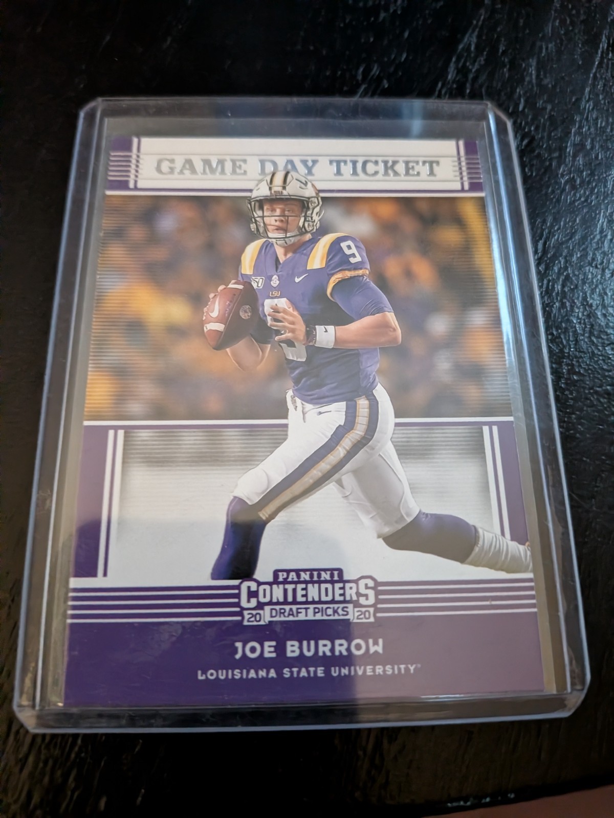 2020 Panini Contenders Draft Picks - Game Day Tickets Joe Burrow #1 (RC)