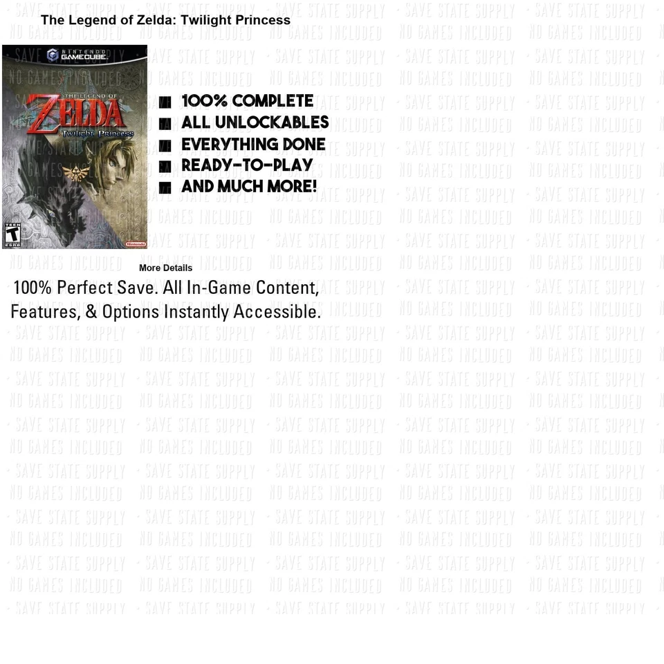 Unlocked The Legend of Zelda Saves Completed GameCube Memory Card - Image 3 of 4