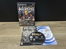 PS2 2000 Kessen Sony PlayStation 2 Video Game Complete CIB VG