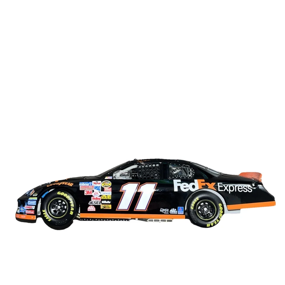 Denny Hamlin 2006 escala 1/24 #11 Fedex Express Roy coche fundido a presión como nuevo en caja Foto 2 de 4