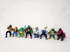 Vintage Lot of 8 Teenage Mutant Ninja Turtles Figures TMNT 80's 90's Playmates