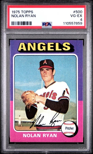 1975 Topps Nolan Ryan PSA 4