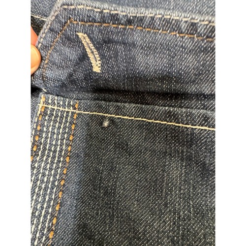 American Hawk Boys Denim Blue Jorts Size 18 Hip Hop Y2K Skater Baggy Shorts - Picture 4 of 6