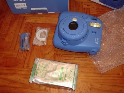 FUJI FILM INSTAX MINI 9 INSTANT CAMERA NEW IN BOX 2020 FILM PACK - Image 1 of 4