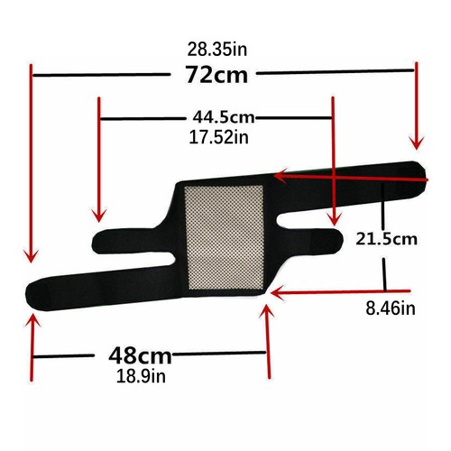 Professional Magnetic Therapy Spontaneous Heat Knee Pads Sports Protector w - Picture 3 of 8