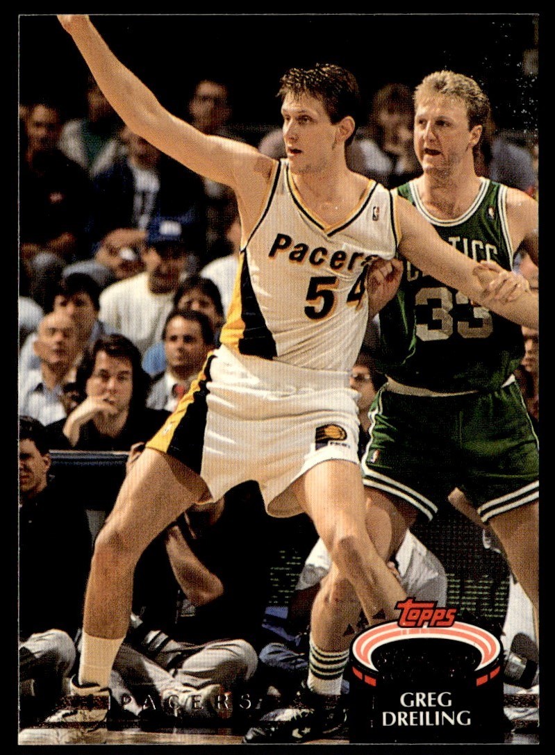 1992-93 Stadium Club Greg Dreiling Indiana Pacers #24