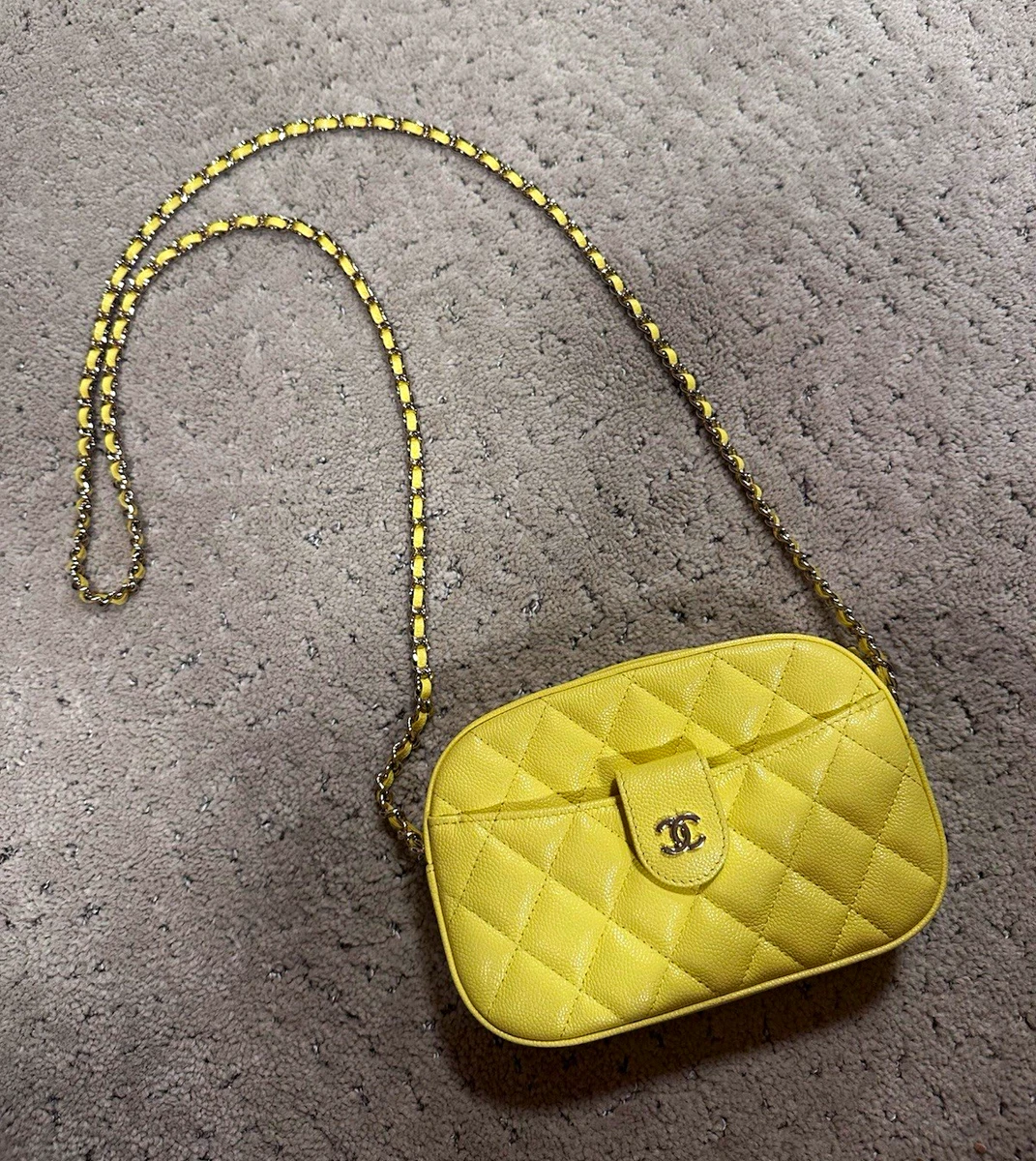 25+ CHANEL Yellow Bags & Handbags for Women for sale | Updated Oct