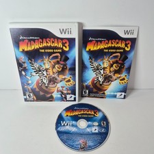Madagascar 3 The Video Game Nintendo Wii Complete Tested W/ Manual