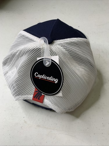 Cappello Berretto Ole Miss Rebels Uomo Taglia Unica NCAA Maglia Snapback Blu Camionista - Foto 5 di 6
