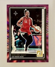 CHELSEA GRAY 2025-26 DONRUSS WNBA PURPLE HOLO LASER ACES 59 /99