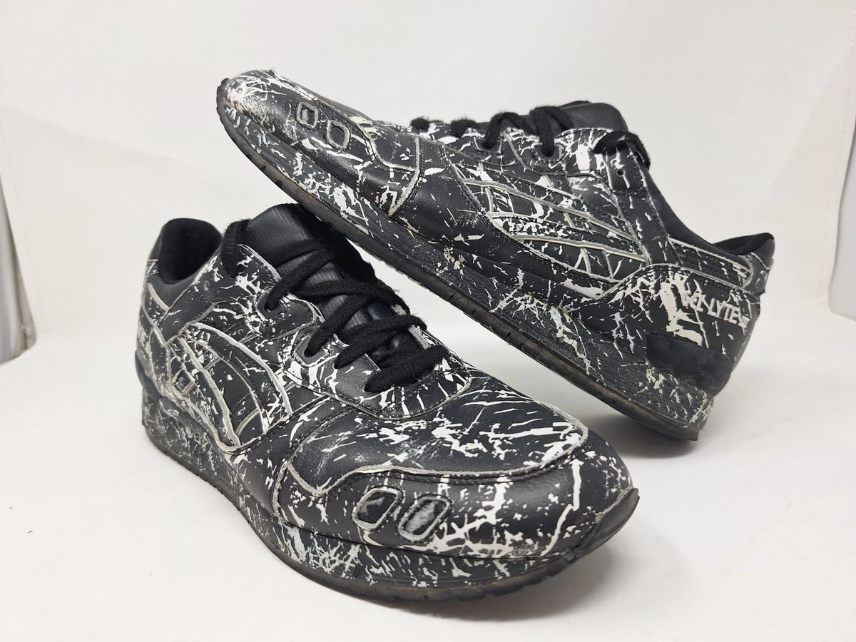 Asics Gel Lyte III Marble White Leather Athletic Sneakers Mens Size 10.5 Asics Gel Lyte 3 Marble Pack for sale | eBay main image 4