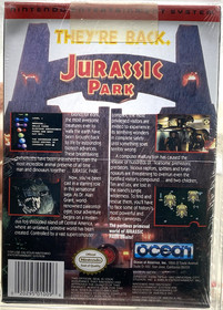 Jurassic Park Nintendo NES Brand New 1993 Factory Sealed WATA 9.8 A+ TOP POP