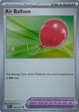 181/217 AIR BALLOON | UNCOMMON | ASCENDED HEROES POKEMON CARD