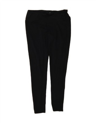 Athleta Damen Leggings UK 12 Medium schwarz Nylon BO15