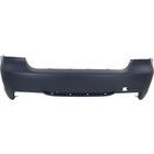 Rear Bumper Cover For 2007-2011 BMW 328i 335i 3.0L Sedan Primed With M Package