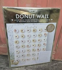 Ginger Ray Gold Script Large Wall Donut Wall Party Wedding Decoration