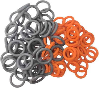 #ad Pressure Washer O Rings 1 4quot; amp; 3 8quot; Quick Coupler O Rings New Orange amp; Grey Seal $13.93
