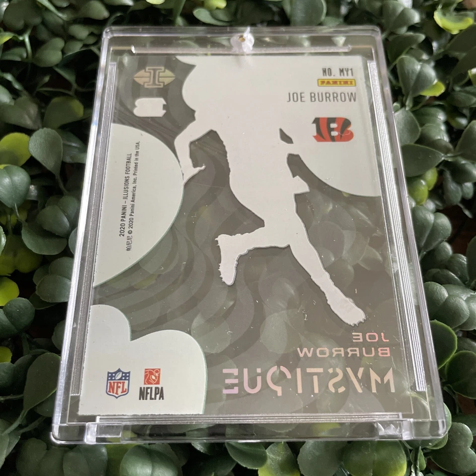 JOE BURROW 2020 PANINI ILLUSIONS MYSTIQUE CINCINNATI BENGALS Rookie CARD Mint! - Image 2 of 2