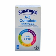 Sanatogen A-Z Complete Multivitamin - 30 Tablets