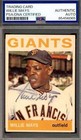 Willie Mays PSA DNA Signed 1964 Topps Autograph