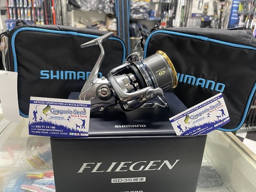 SHIMANO FLIEGEN SD 35 + DUE PORTA MULINELLI LINEA SHIMANO - Foto 3 di 3