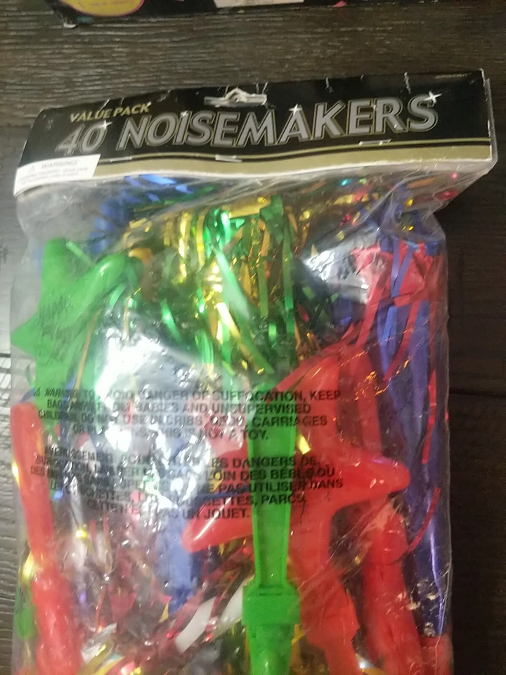 New Years Eve Party Kit Supplies for 30 people with 40 additional noise makers!! - Image 2 of 4