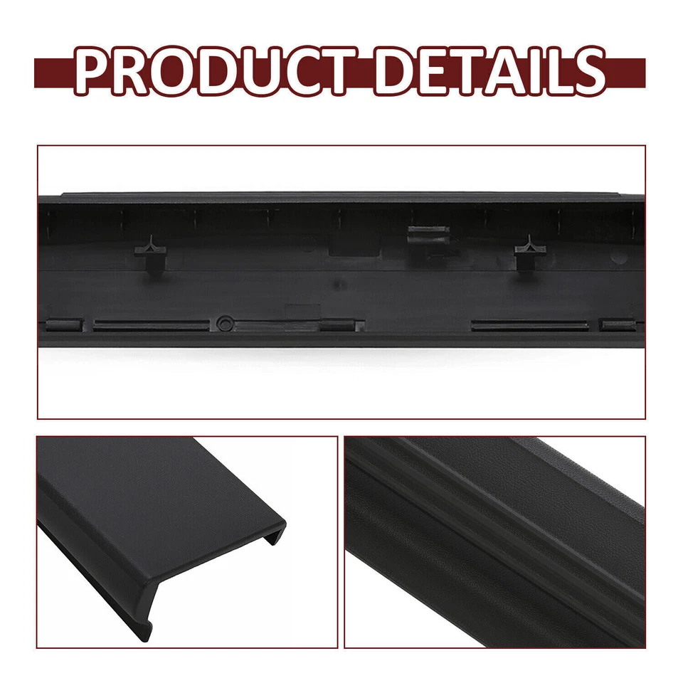 New Flex Step Tailgate Trim Cap Molding For 2011-2016 Ford F250 F350 Super Duty Foto 2 de 4