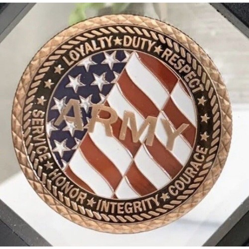 Moneta Challange veterano dell'esercito - Foto 3 di 3