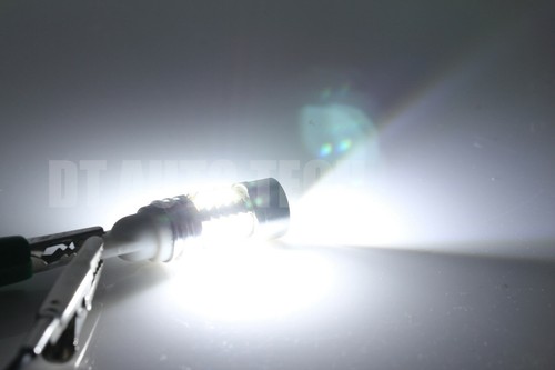 2 x T10 40W High Power LED White Backup Reverse Light Bulbs Projector - Foto 3 di 6