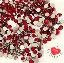 INDIAN SIAM Red 7ss 2mm IHC 2058 Austrian Flatback Crystal Rhinestones 144 pcs