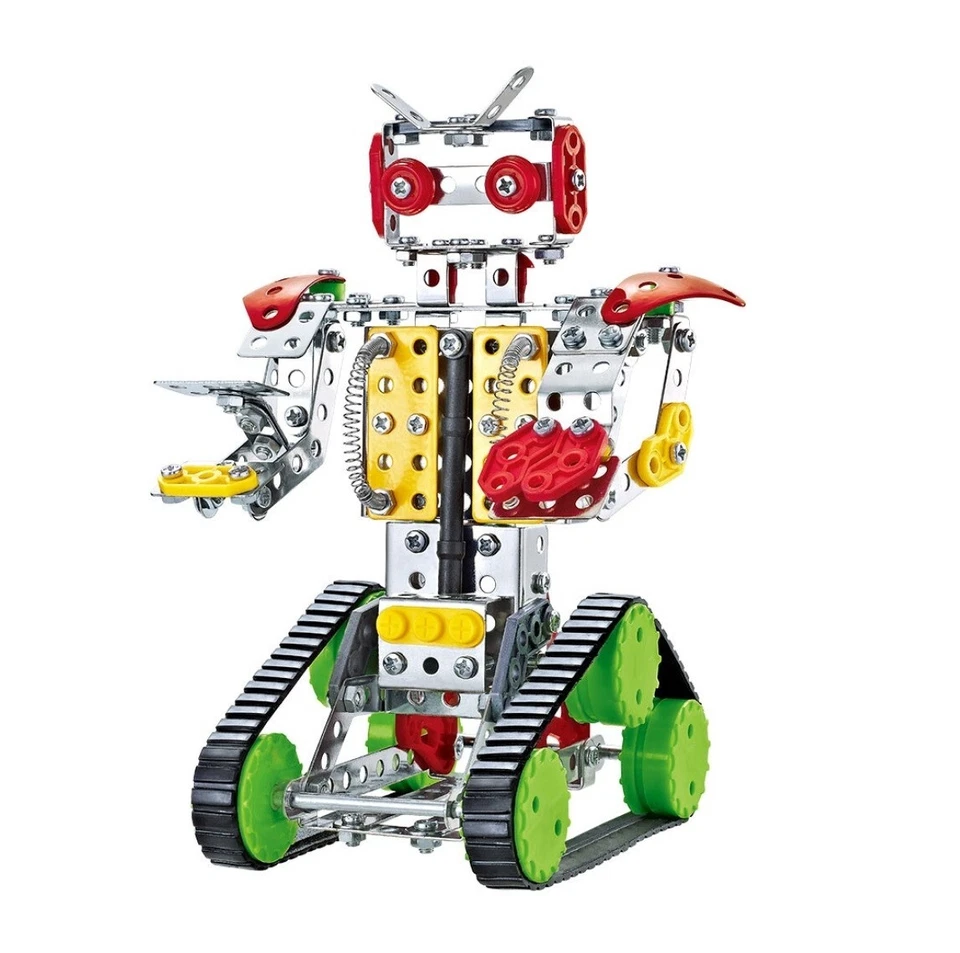 Costruzioni 262 pezzi robot spaziale Smart Theory metallo cm 29x26 - Immagine 2 di 3