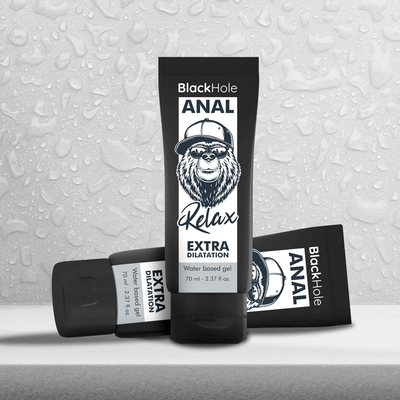 Relaxant Anal Black Hole à L'huile De Jojoba – 100 Ml – Base Silicone – Fabriqué En Allemagne