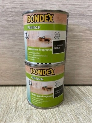Bondex Klarlack 0,5 L Farblos SDGL Holzlack Holzschutz Versiegelung D98