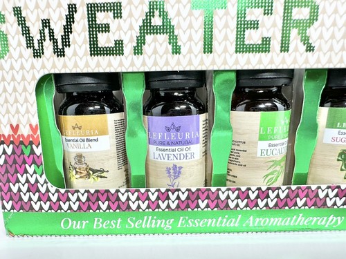 Lefleuria Sweater Weather Essential Oils 12 bottles Holiday Aromatherapy NEW - Picture 6 of 8