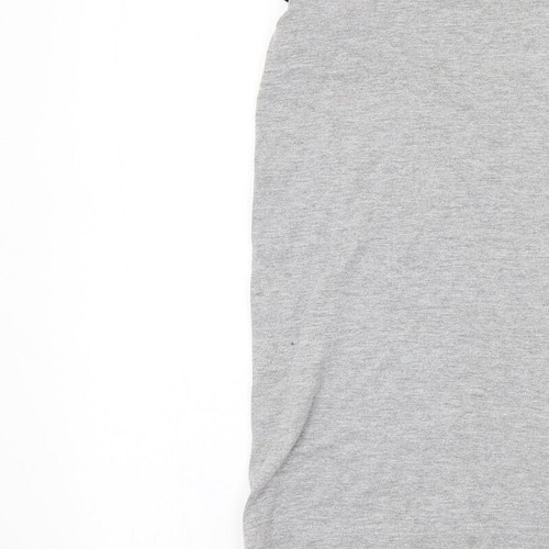 Twisted Soul Mens Grey Cotton Blend Polo Size L Collared Pullover - Picture 12 of 12