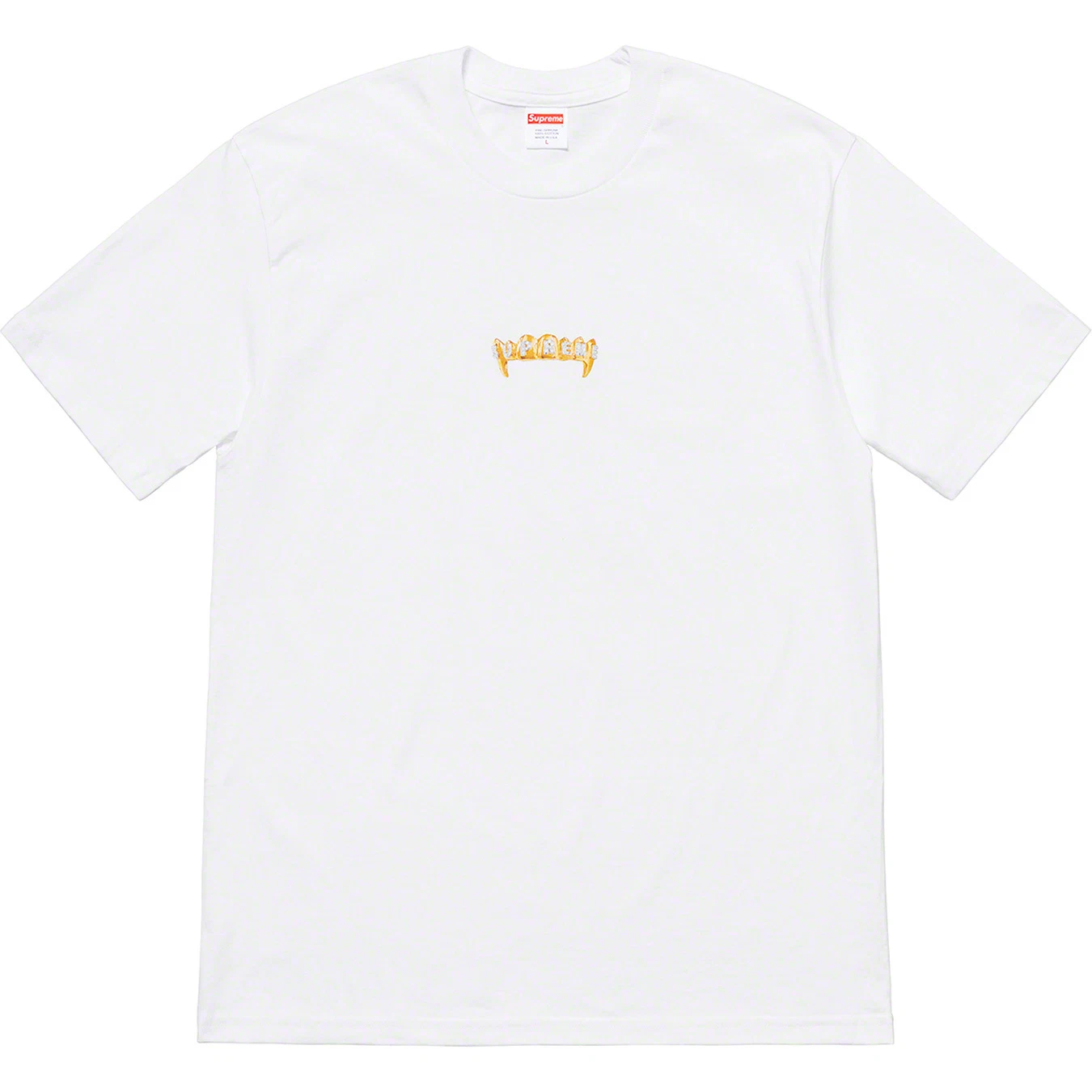 Tee shirt Supreme Fronts (taille XL) blanc SS19 neuf