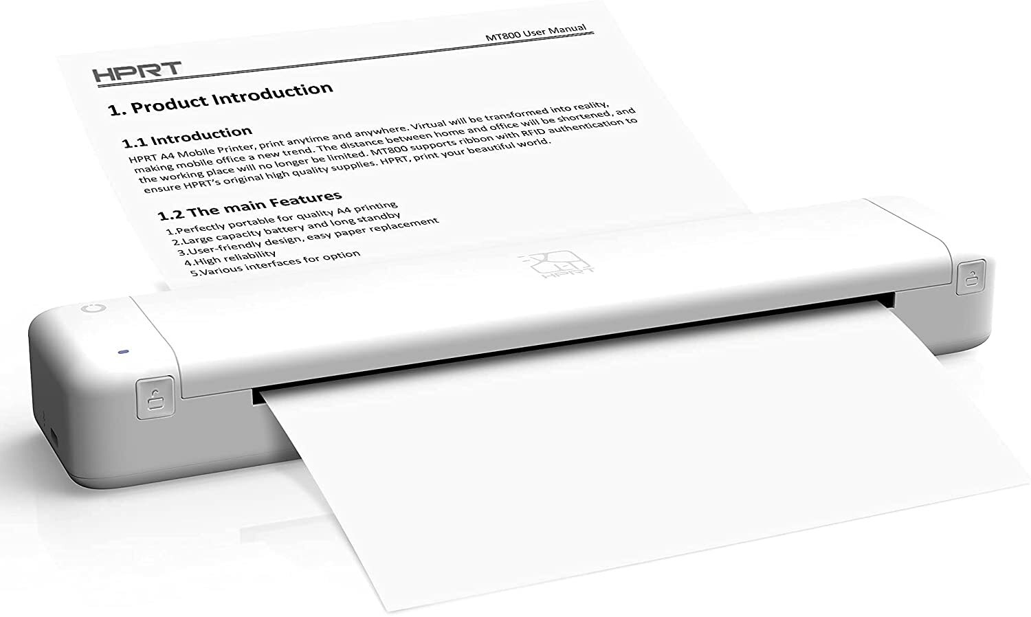 Portable Mini Thermal Printer HPRT 
