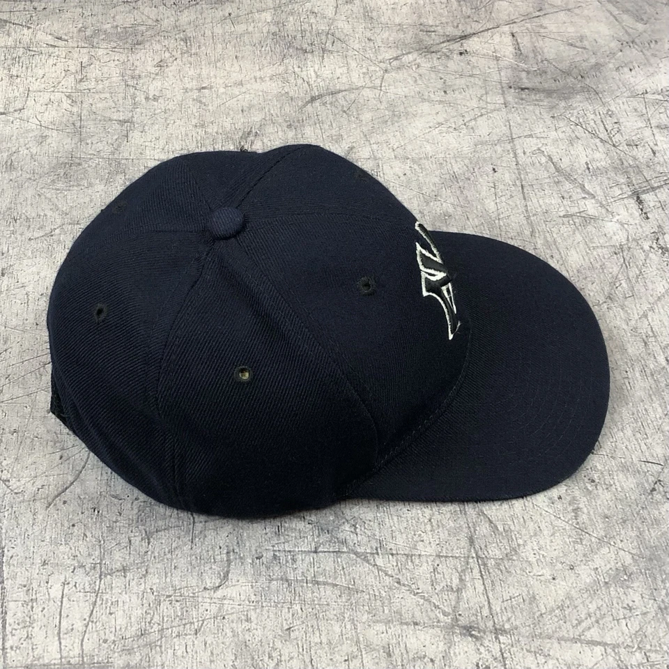 De colección MLB Yankees New York HUNTER Azul Marino Lana Acrílico Corea Gorra Sombrero Años 90’s Antiguo y2k Foto 4 de 4