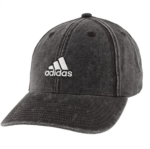 Estate Denim Adjustable Cap-Black 