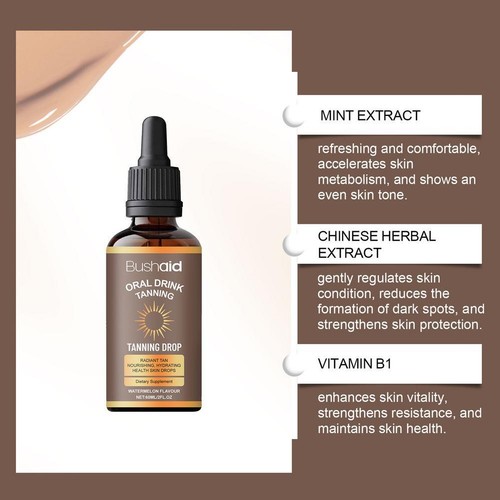 5 * Gocce Abbronzanti Senza Sole Da Bere Bevibili Senza Sole Gocce Abbronzanti Bevanda Orale 6Nuove - Foto 9 di 12