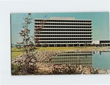Postcard Building 2 Exterior Manned Spacecraft Center Houston Texas USA