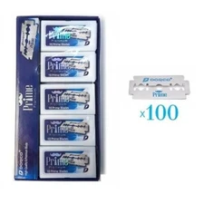 100 Dorco Prime Platinum Double Edge Razor Blades STP301 - Fast Shipping